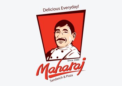 Maharaj Custom Logo Design