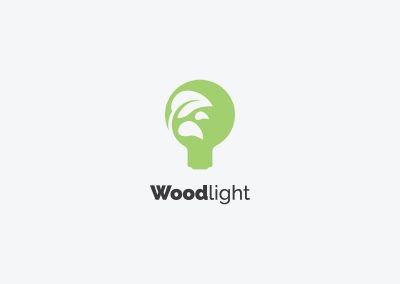 Woodlight Custom logo design